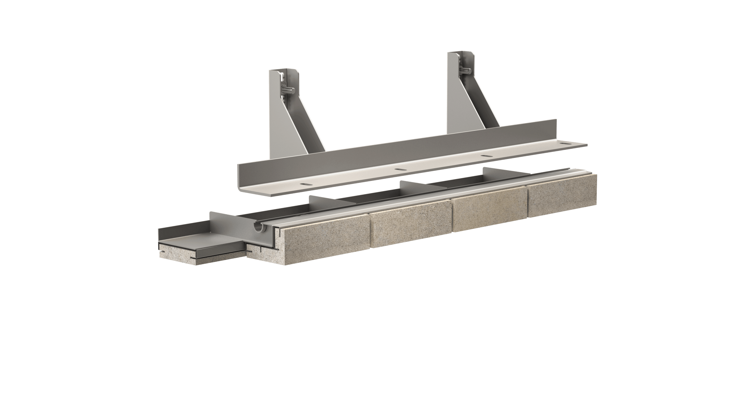 Azure II™ Brick Slip Systems: Soffits and Lintels